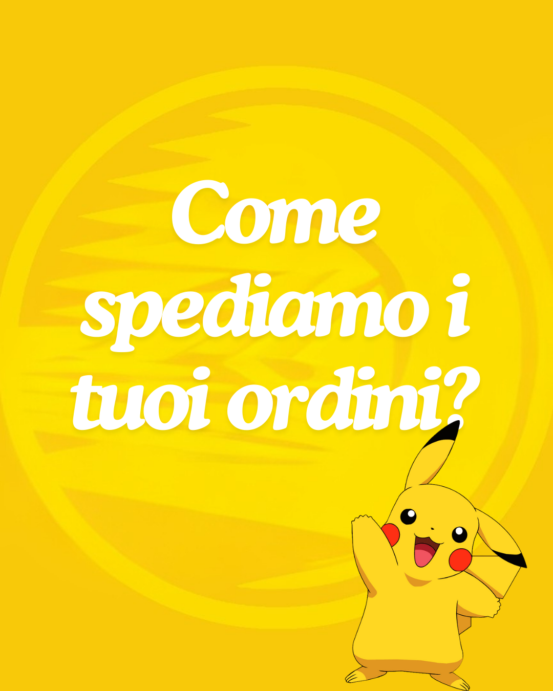 Come spediamo i tuoi articoli ?